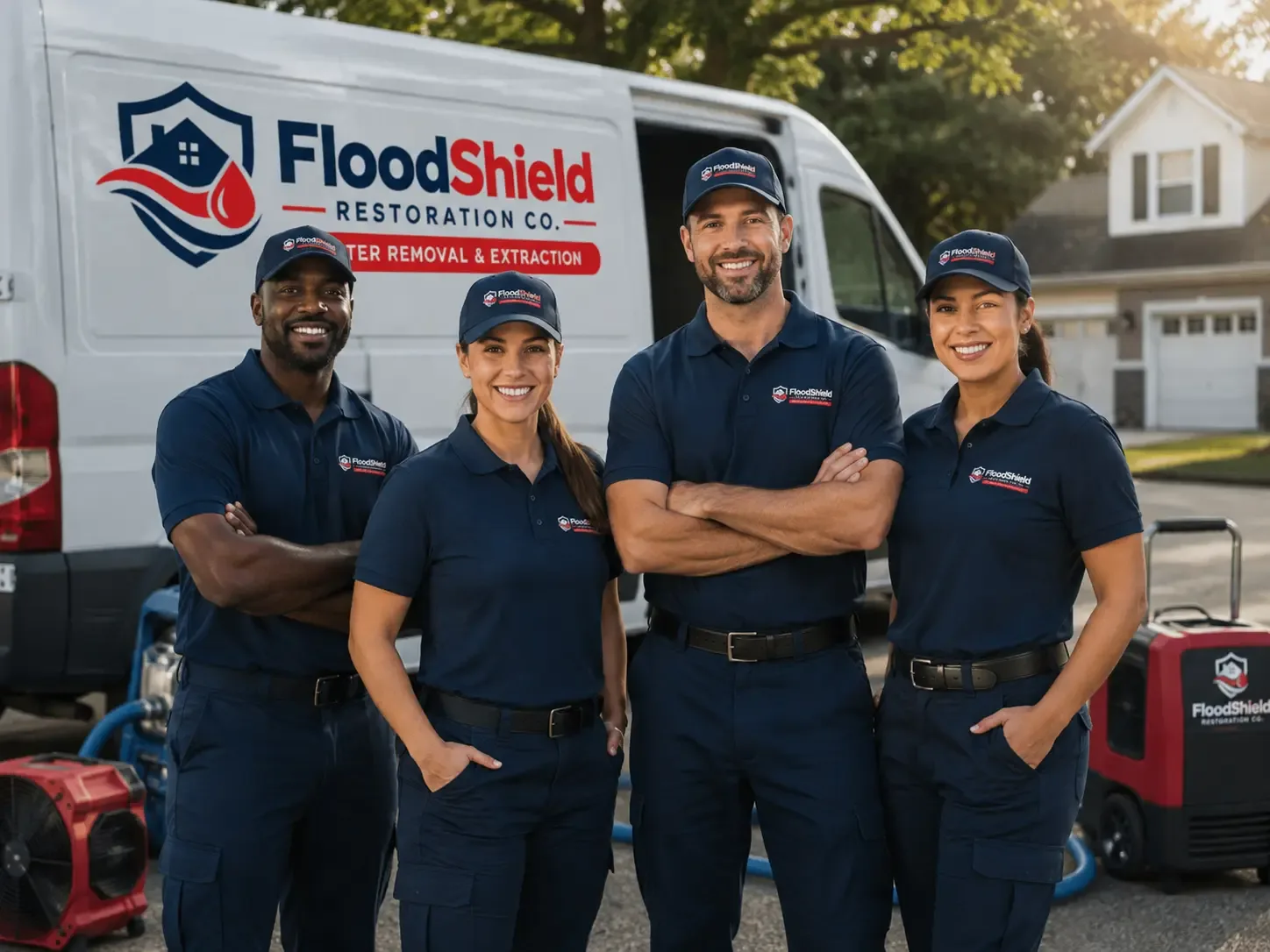 Flood Damage Restoration company in Sallis, MS